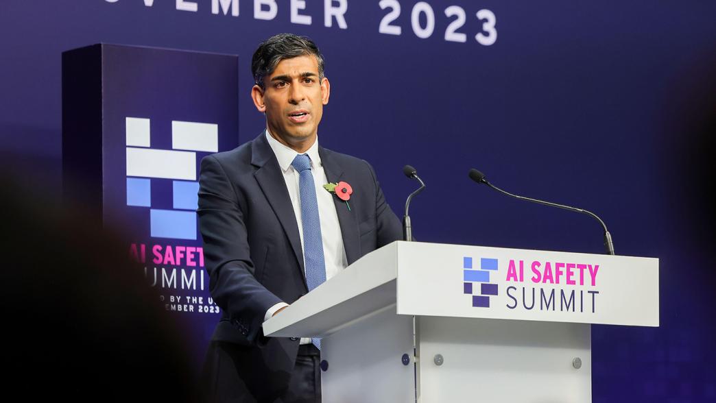 UK Prime Minister Rishi Sunak ends day two of the AI Safety Summit at Bletchley Park