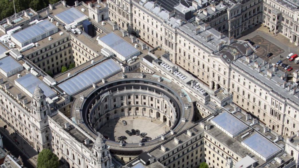 Aerial view Whitehall