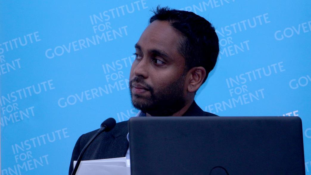 Luke Perera, Head of Data Science at the Department for Business, Energy and Industrial Strategy