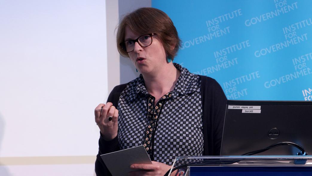 Catherine Bromley from the Office for Statistics Regulation