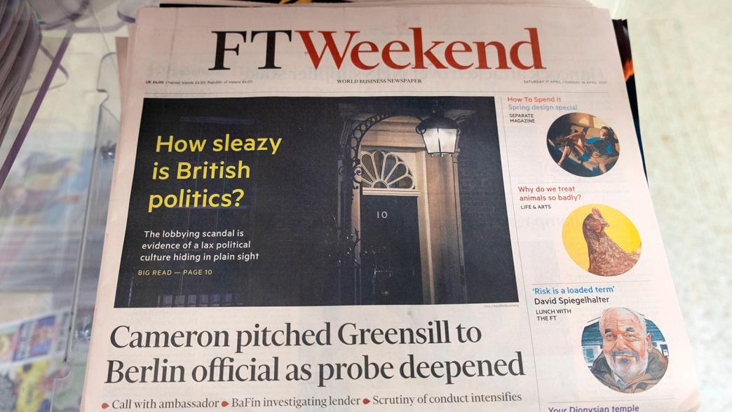 Grensill article in the FT Weekend 