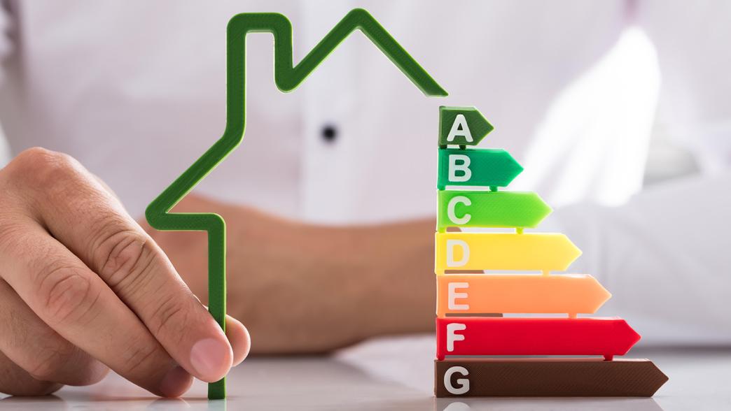 Housing energy efficiency symbol