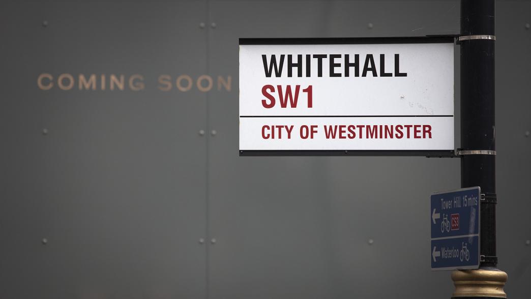 Whitehall signpost
