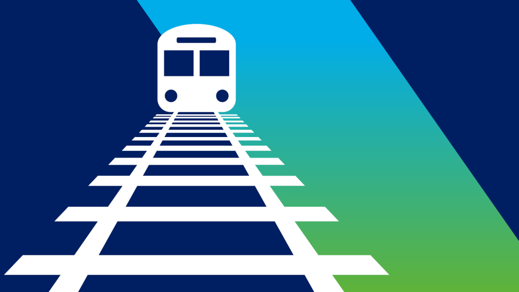 IfG infrastructure train graphic