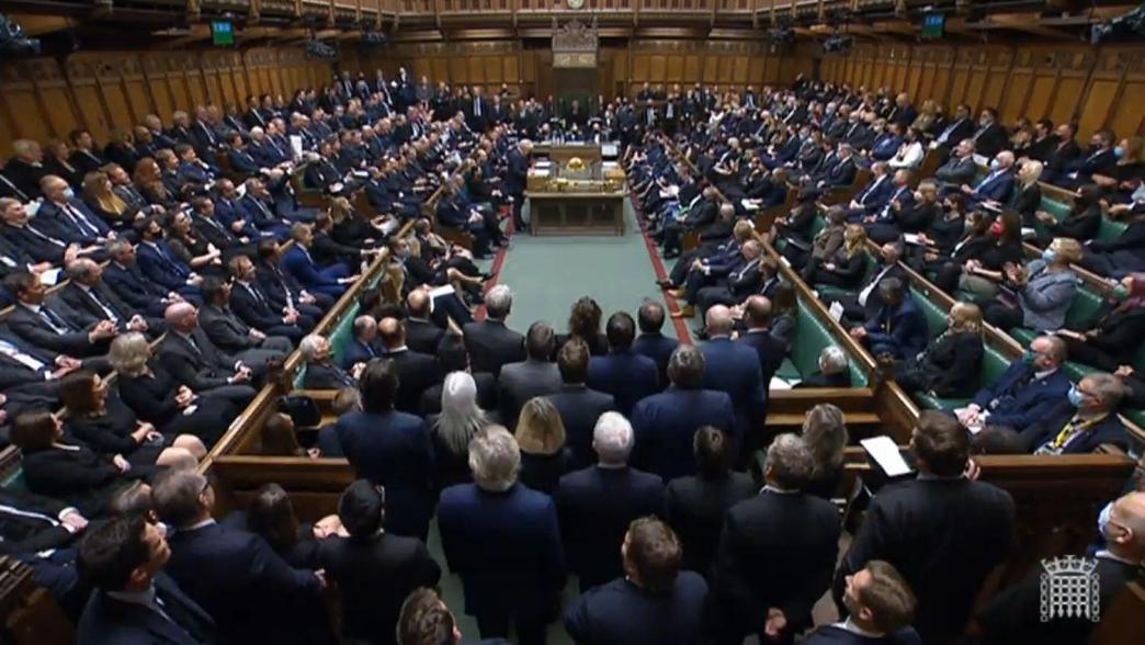 MPs in the chamber of the House of Commons