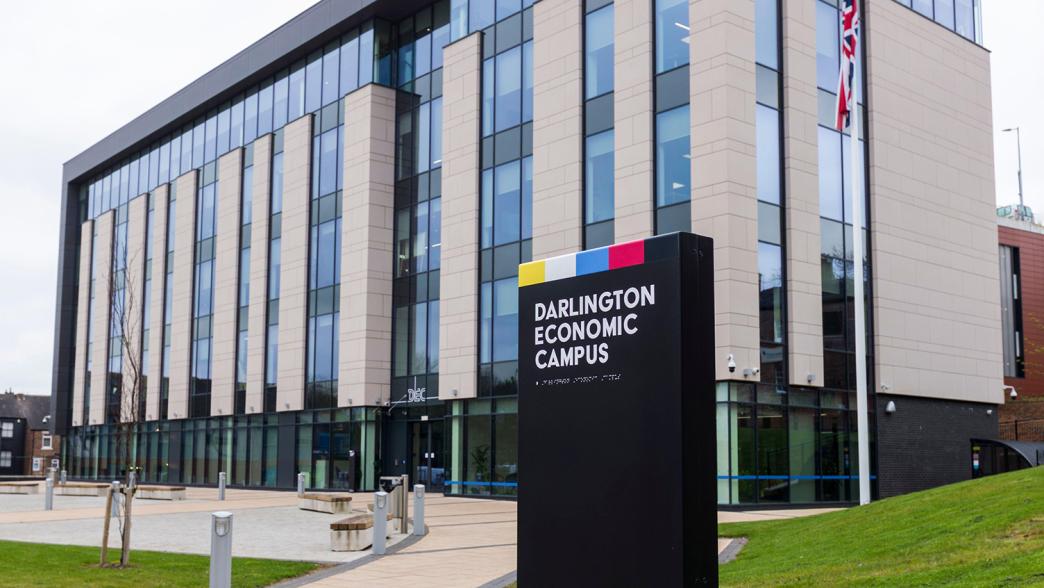 The Darlington Economic Campus in Darlington, England.