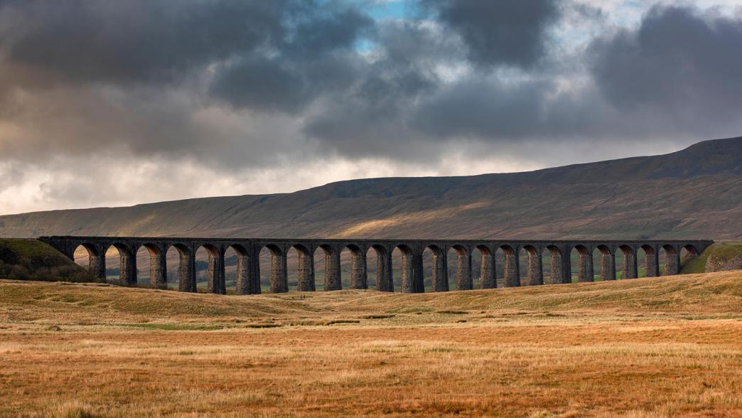 Ribbleshead viaduct in North Yorkshire