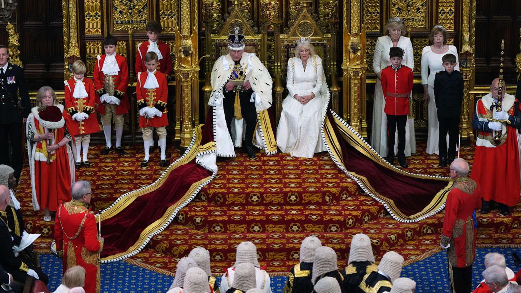 King Charles III delivers the King's Speech 2026