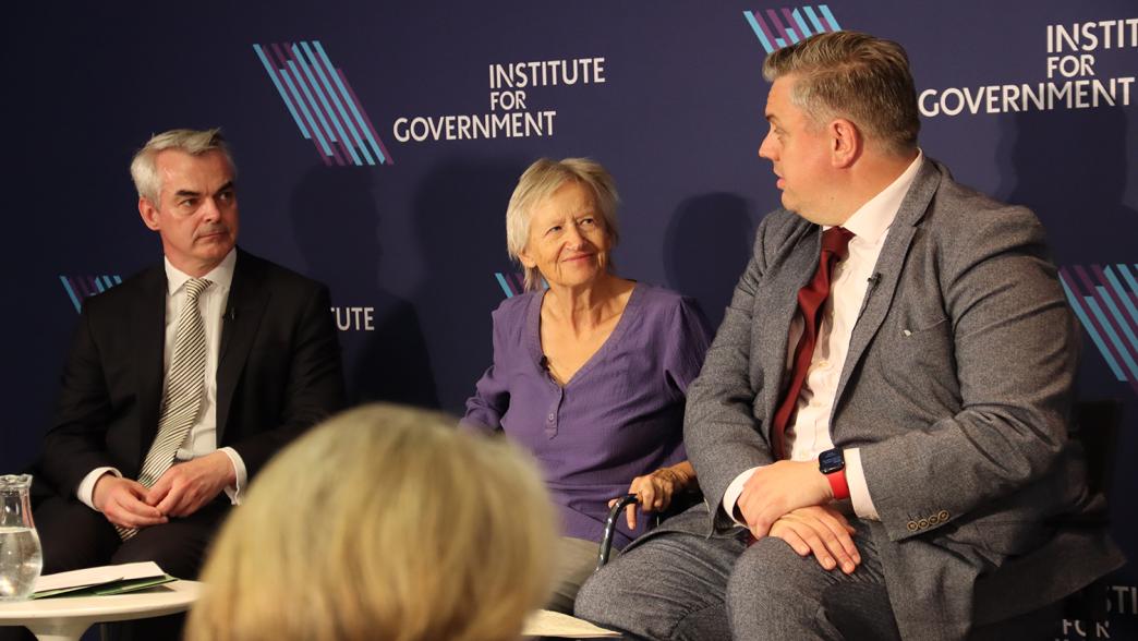 A panel at the IfG.