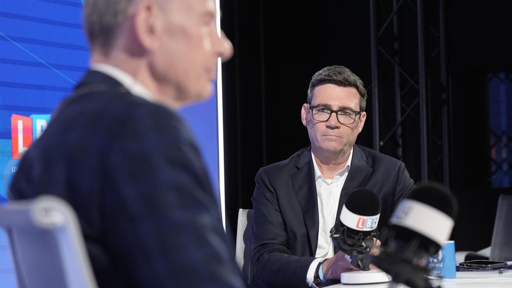 Andy Burnham on LBC radio.