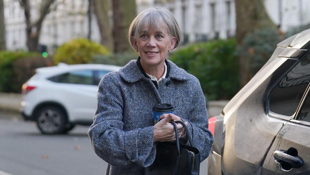 Government chief scientific adviser Professor Dame Angela McLean arrives to give a statement to the UK Covid-19 Inquiry