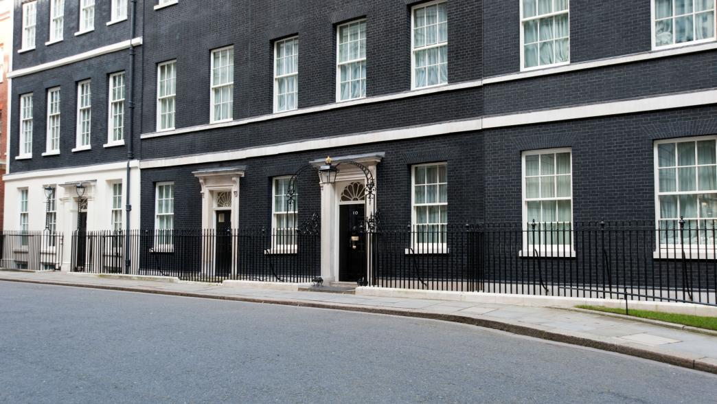 Downing street wide angle