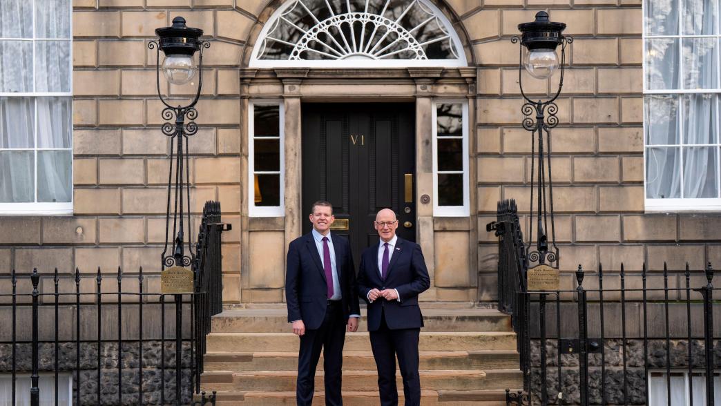 Rhun ap Iorwerth and John Swinney