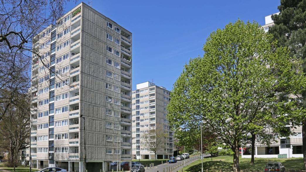 A 1950s council estate