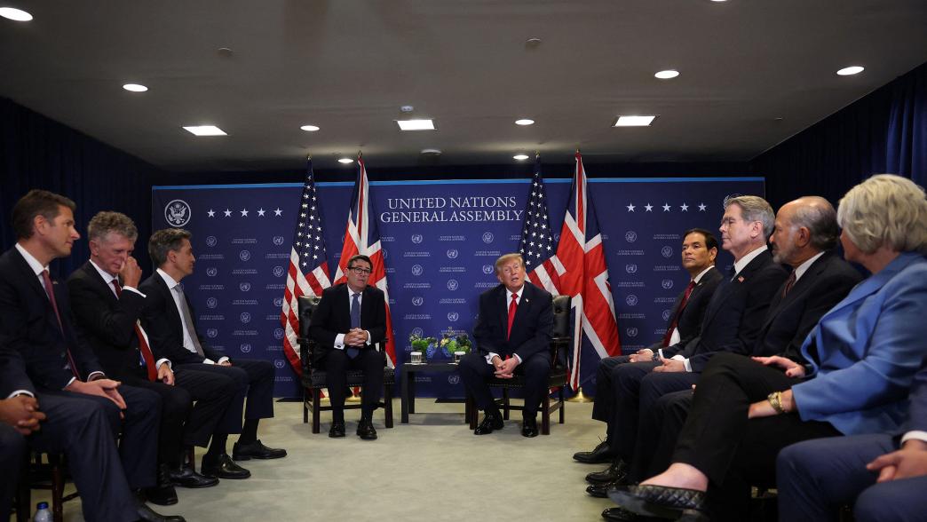 Andy Burnham meeting with Donald Trump
