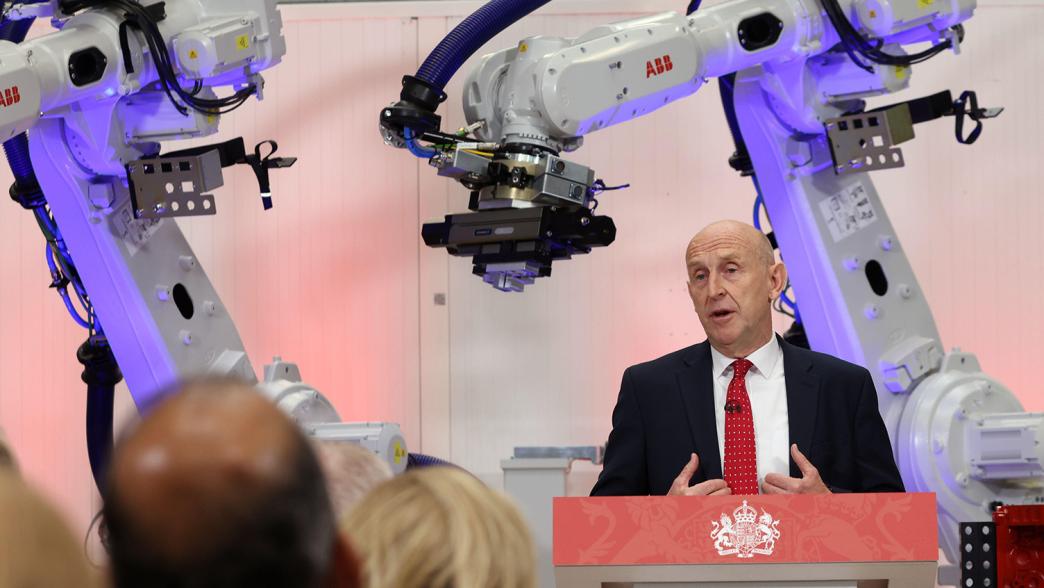 John Healey delivers his first speech as chancellor.