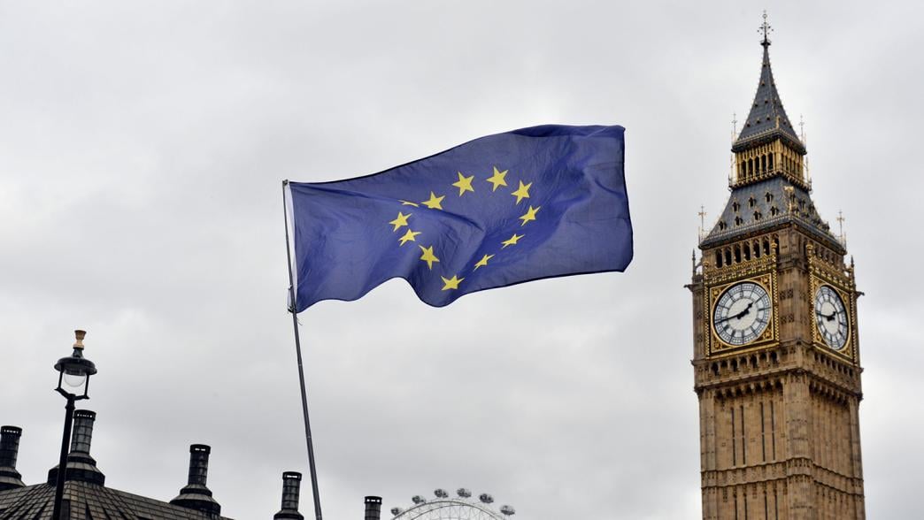 EU flag and Big Ben
