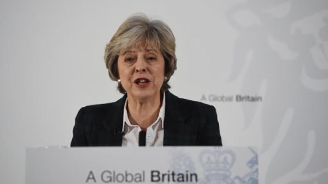 Theresa May delivers her Brexit speech