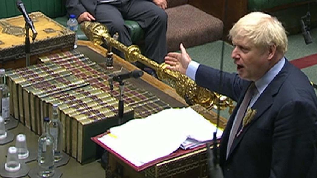 Boris Johnson presents the UK Internal Market Bill