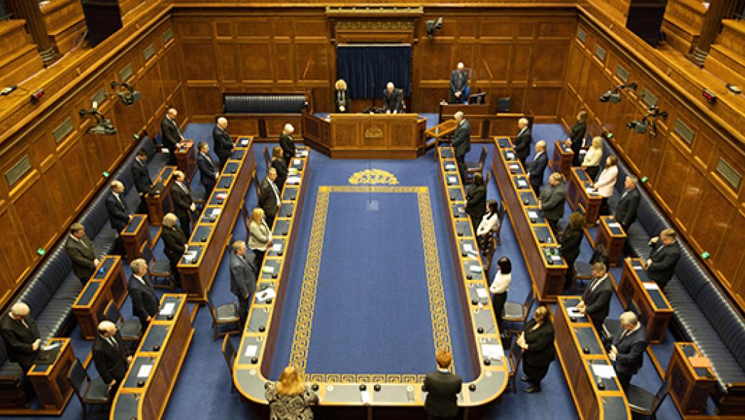 Northern Ireland assembly chamber