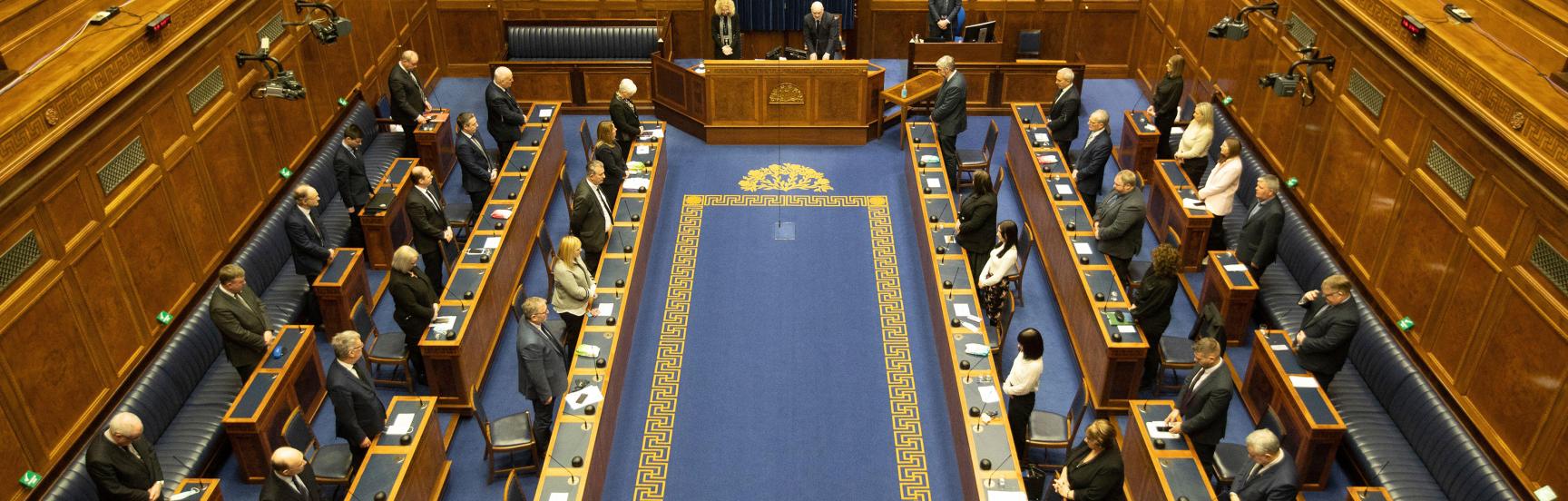 Northern Ireland Assembly chamber