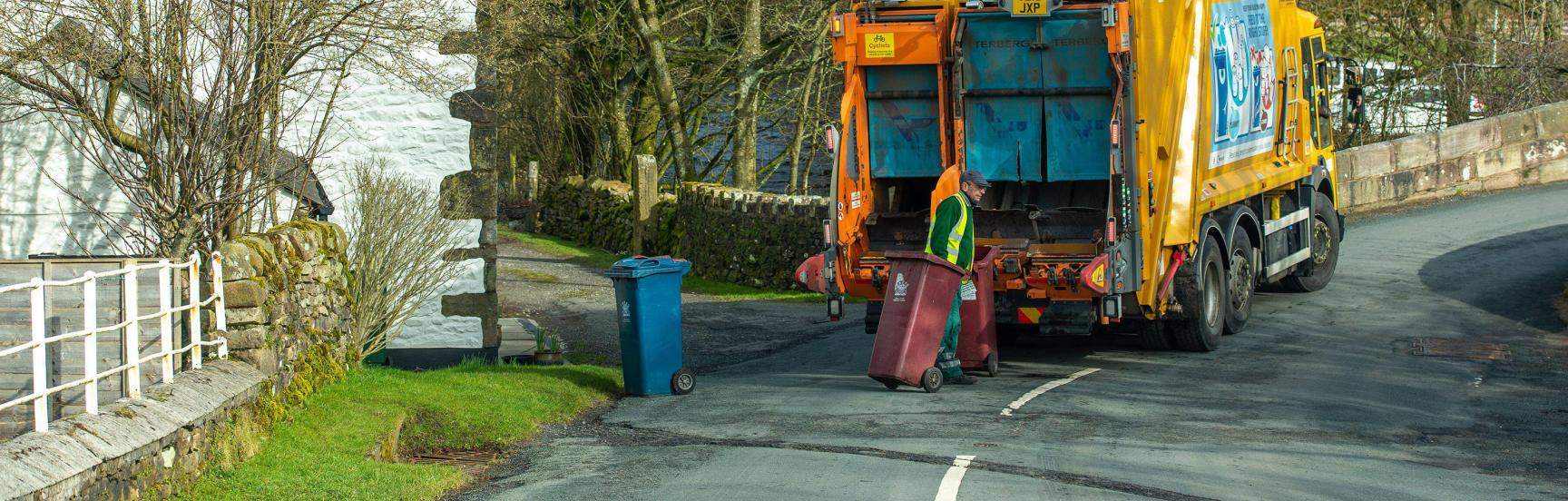 Refuse collection in Lancashire