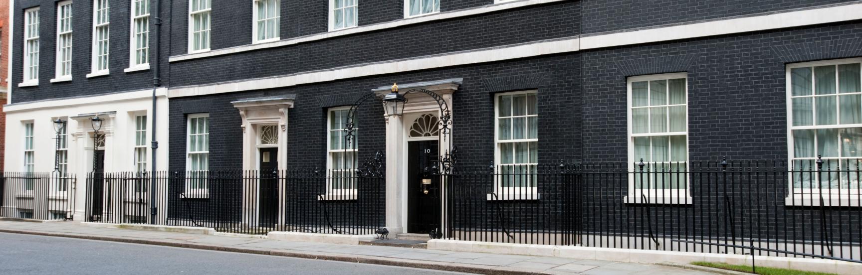 Downing street wide angle