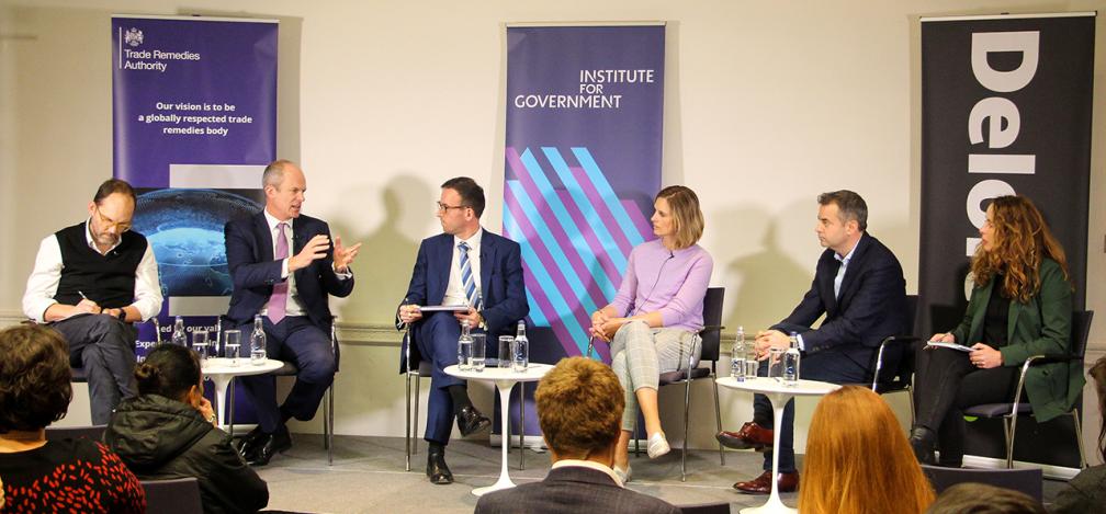 Panellists at an IfG event on establishing new public bodies