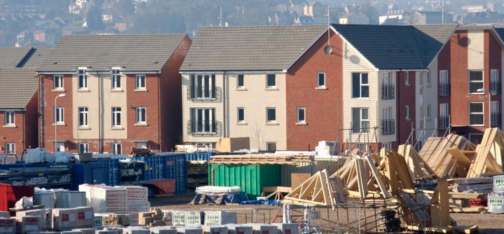 A housing development in England