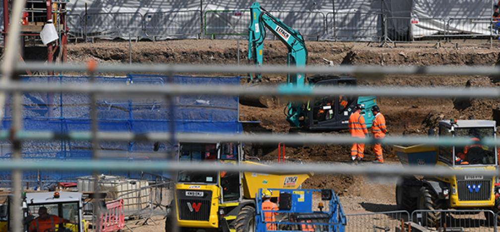 A building site