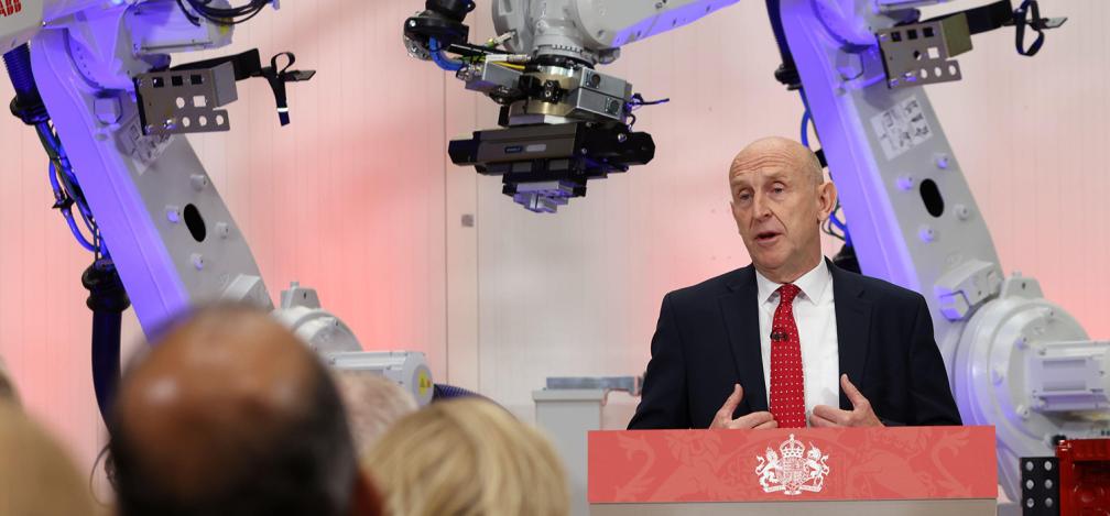 John Healey delivers his first speech as chancellor.