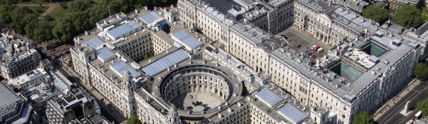 Whitehall aerial view