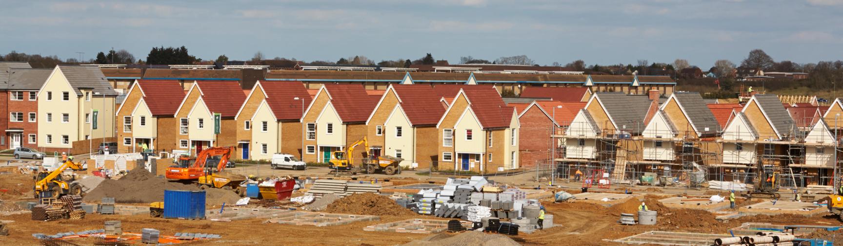 Housing development in Essex, one of the areas on the Devolution Priority Programme  