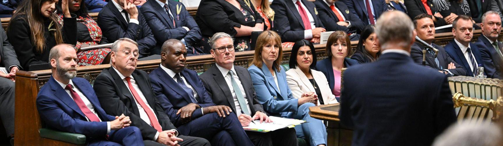 The Labour frontbench