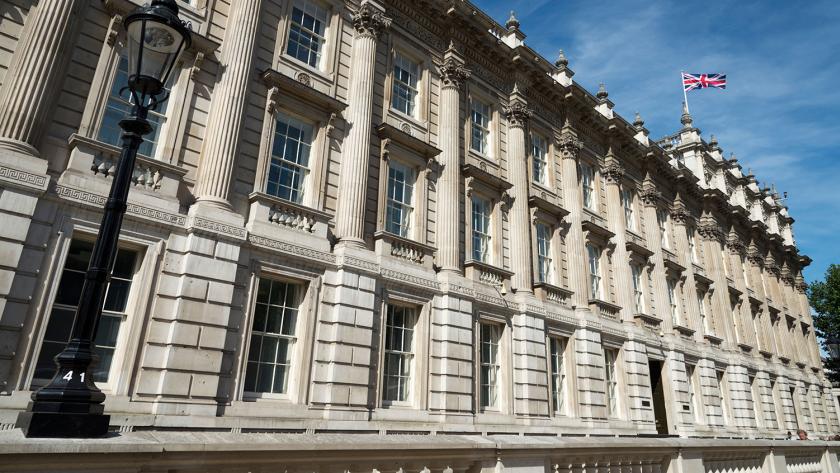 Government buildings along Whitehall