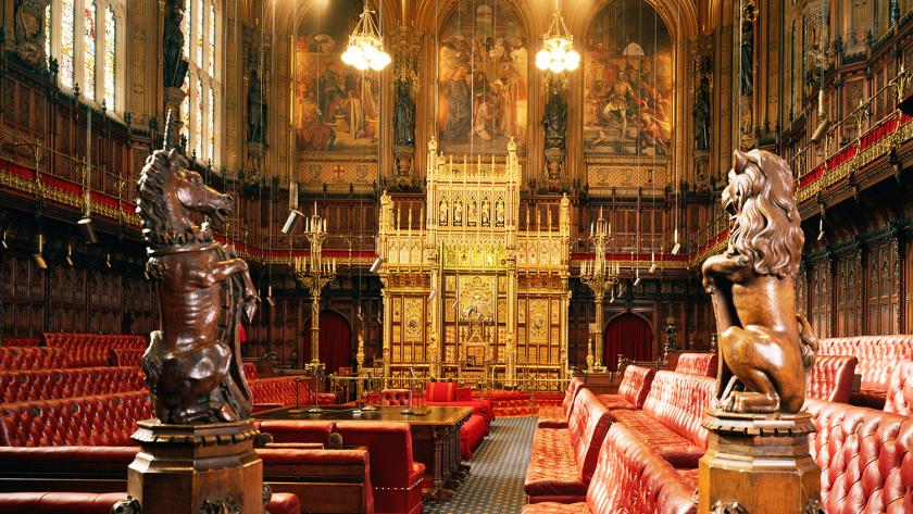 The House of Lords chamber