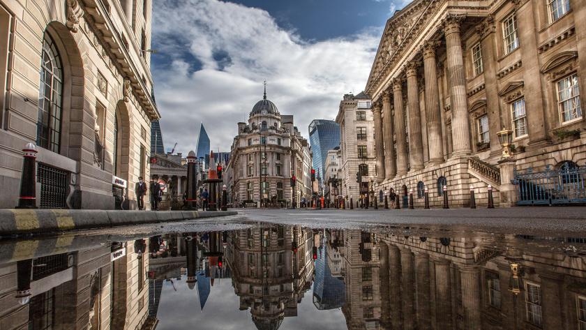 The Bank of England, Royal Exchange