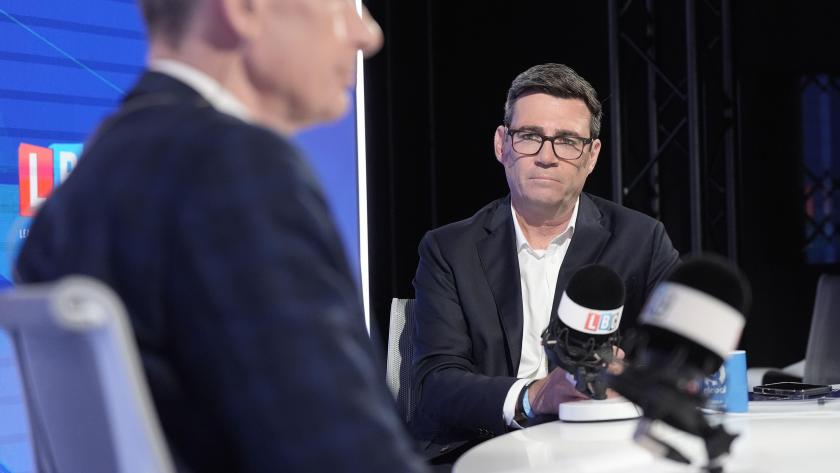 Andy Burnham, during an appearance on the Tonight with Andrew Marr show on LBC radio, from the Global studios at Millbank