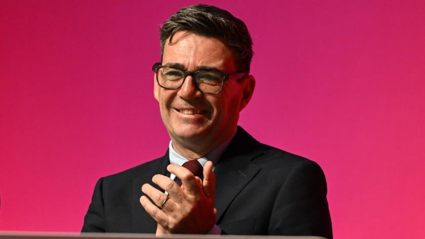 Andy Burnham at the Labour Party Conference 2026