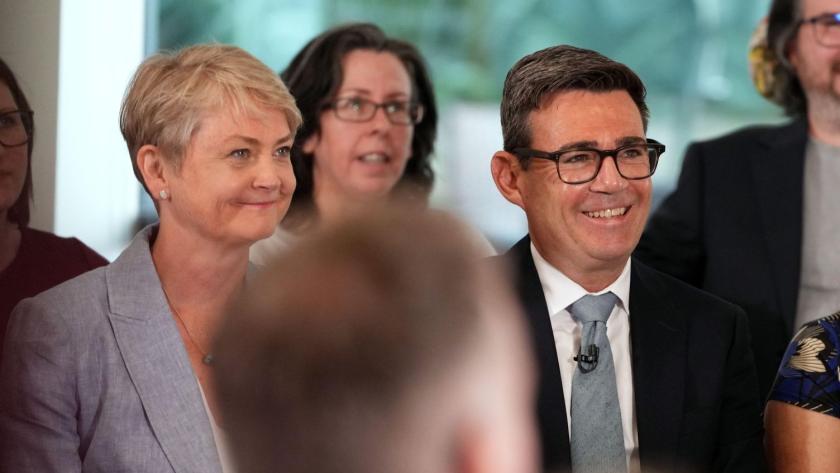 Andy Burnham and Yvette Cooper
