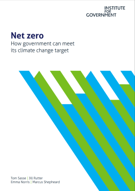 Net zero report cover