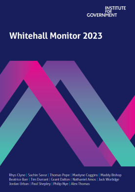 Whitehall Monitor 2023