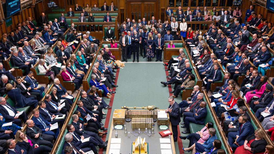 MPs sitting in the House of Commons