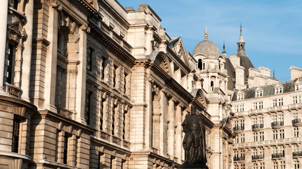 Government buildings in Whitehall