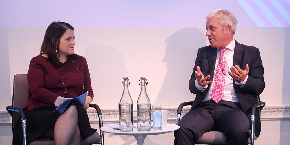 In conversation with John Bercow