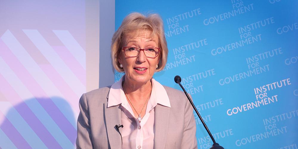 In conversation with Andrea Leadsom