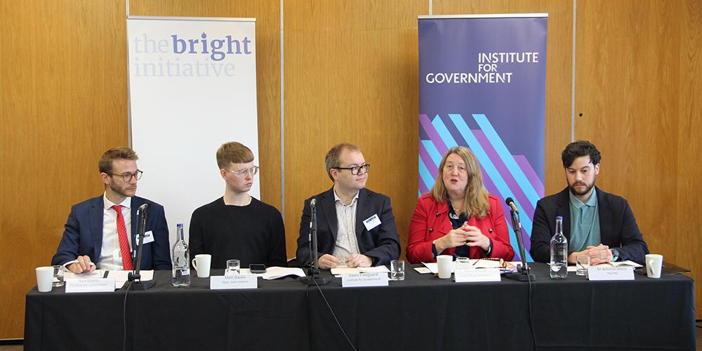 IfG and Bright Data event at the Labour Party Conference 2022