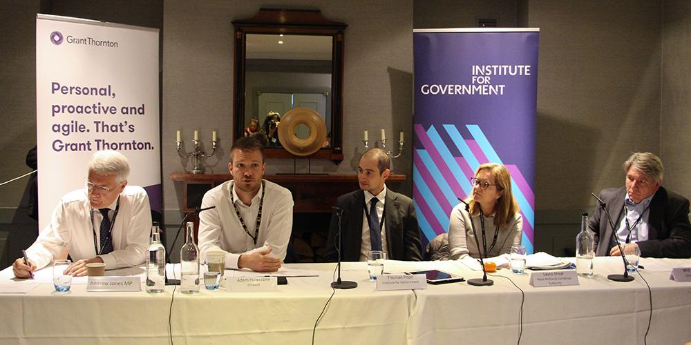 IfG and Grant Thornton event at the Conservative Party Conference 2022
